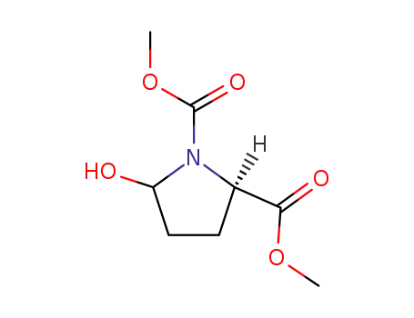 1,2-Pyrrolidinedicarboxylic acid, 5-hydroxy-, dimethyl ester