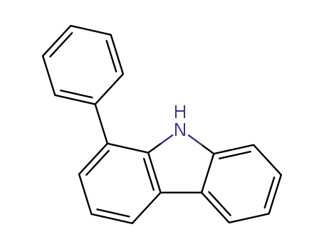 Molecular Structure of 104636-53-5 (1-phenyl-9H-carbazole)