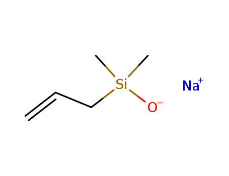 Molecular Structure of 1092390-58-3 (sodium 1,1-dimethyl-1-(2-propen-1-yl)silanolate)