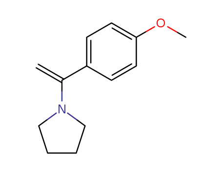 Pyrrolidine, 1-[1-(4-methoxyphenyl)ethenyl]-