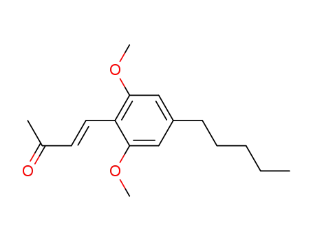 4-(2,6-ジメトキシ-4-ペンチルフェニル)-3-ブテン-2-オン