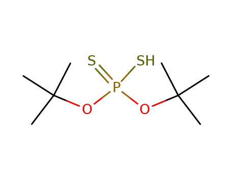 Molecular Structure of 92799-96-7 (O,O-di-t-butyl dithiophosphoric acid)