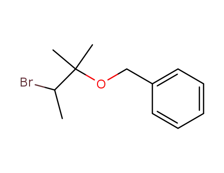{[(3-Bromo-2-methylbutan-2-yl)oxy]methyl}benzene