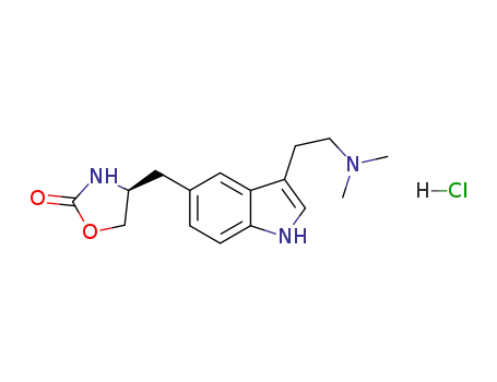 Molecular Structure of 139264-19-0 (Zolmitriptan hydrochloride)