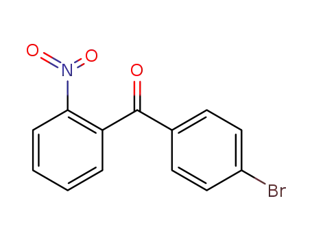 Molecular Structure of 861781-61-5 ((2-nitrophenyl)(4-bromophenyl)methanone)