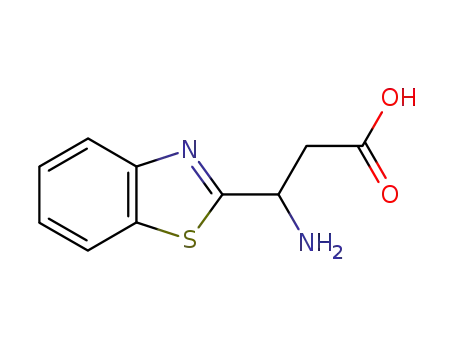 3-Amino-3-(benzo[d]thiazol-2-yl)propanoic acid