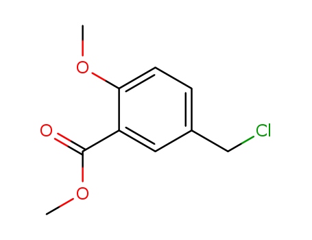 methyl 5-(chloromethyl)-2-methoxy-benzoate cas  7252-24-6
