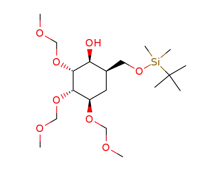 (1S,2R,3S,4R,6R)-6-(tert-Butyl-dimethyl-silanyloxymethyl)-2,3,4-tris-methoxymethoxy-cyclohexanol
