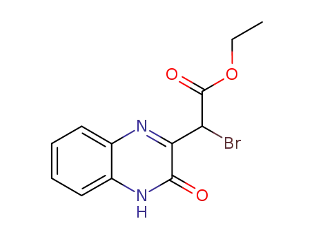 Ethyl bromo(3-oxo-3,4-dihydroquinoxalin-2-yl)acetate