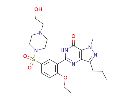 Molecular Structure of 139755-85-4 (Hydroxyhomosildenafil)