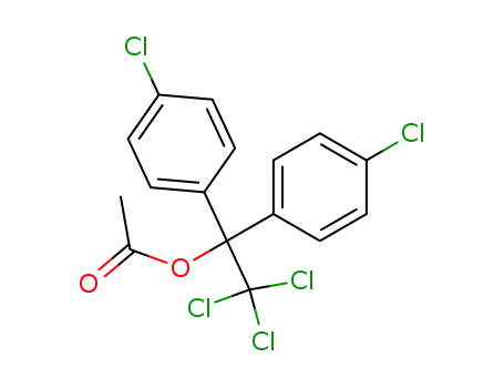 Molecular Structure of 3567-16-6 ([2,2,2-trichloro-1,1-bis(4-chlorophenyl)ethyl] acetate)