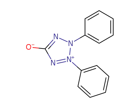 Molecular Structure of 6888-71-7 (2,3-diphenyl-1,2,3,4-tetrazolium-5-olate)