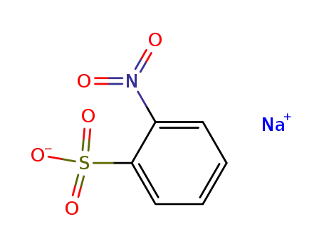 Molecular Structure of 25732-79-0 (sodium 2-nitrobenzenesulphonate)