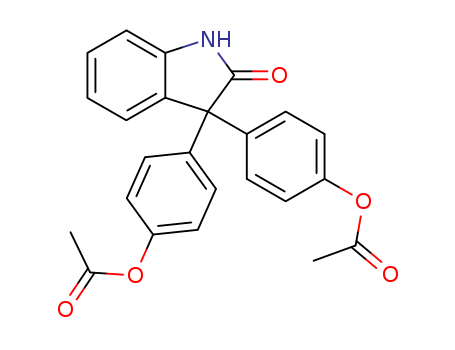 2H-Indol-2-one,3,3-bis[4-(acetyloxy)phenyl]-1,3-dihydro-