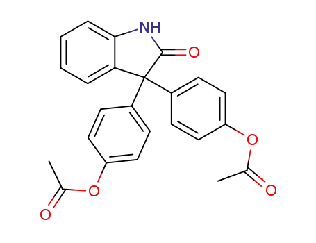 Molecular Structure of 115-33-3 (oxyphenisatine di(acetate))