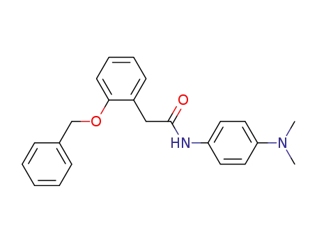 o-benzyloxyphenyl-N-(p-dimethylamino)phenylacetamide
