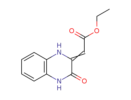 Acetic acid, (3,4-dihydro-3-oxo-2(1H)-quinoxalinylidene)-, ethyl ester