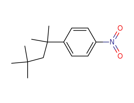 Molecular Structure of 748815-18-1 (1-nitro-4-(1,1,3,3-tetramethyl-butyl)-benzene)