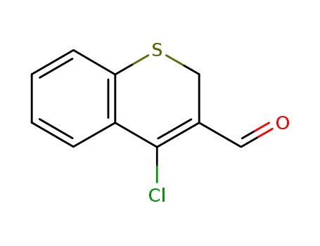 Molecular Structure of 14063-83-3 (4-chloro-2H-1-benzothiopyran-3-carboxaldehyde)