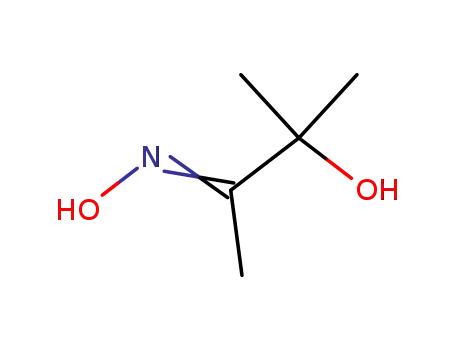 Molecular Structure of 7431-25-6 (3-HYDROXY-3-METHYL-2-BUTANONE OXIME)