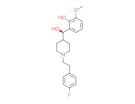 (R)-(+)-α-(2-hydroxy-3-methoxyphenyl)-1-[2-(4-fluorophenyl)ethyl]-4-piperidinemethanone