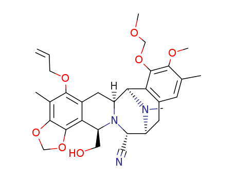 (6aS,7R,13S,14R,16R)-6,6a,7,13,14,16-Hexahydro-16-(hydroxymethyl)-9-methoxy-8-(methoxymethoxy)-4,10,17-trimethyl-5-(2-propen-1-yloxy)-7,13-imino-12H-1,3-dioxolo[7,8]isoquino[3,2-b][3]benzazocine-14-ca