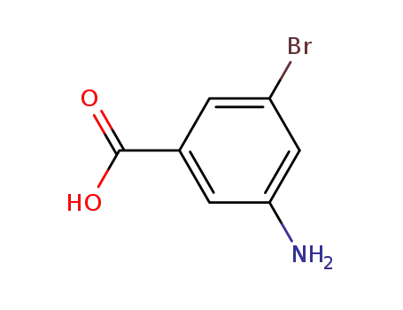 Molecular Structure of 42237-85-4 (3-Amino-5-bromobenzoic acid)