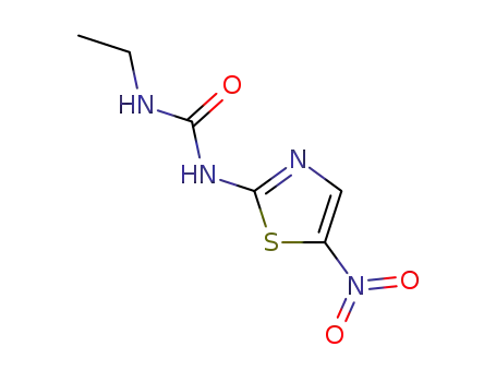 Molecular Structure of 139-94-6 (1-ethyl-3-(5-nitrothiazol-2-yl)urea)