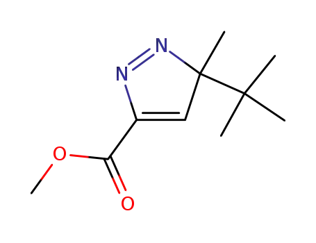 3-tert-Butyl-3-methyl-3H-pyrazole-5-carboxylic acid methyl ester