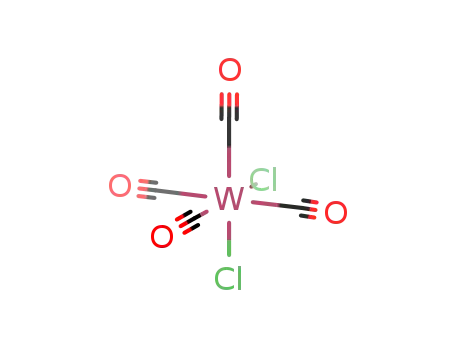 Molecular Structure of 115590-00-6 (tetracarbonyltungsten dichloride)