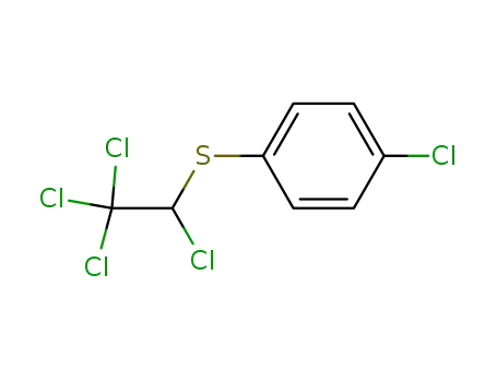 Molecular Structure of 15446-12-5 (Benzene, 1-chloro-4-[(1,2,2,2-tetrachloroethyl)thio]-)