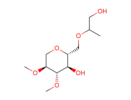 (2R,3R,4S,5S)-2-(2-Hydroxy-1-methyl-ethoxymethyl)-4,5-dimethoxy-tetrahydro-pyran-3-ol