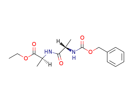 ethyl 2-(2-phenylmethoxycarbonylaminopropanoylamino)propanoate cas  5673-69-8