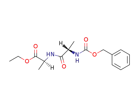 Molecular Structure of 5673-69-8 (ethyl N-[(benzyloxy)carbonyl]alanylalaninate)