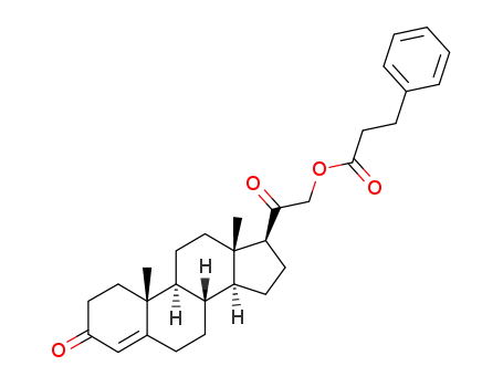 21-hydroxypregn-4-ene-3,20-dione 21-(3-phenylpropionate)