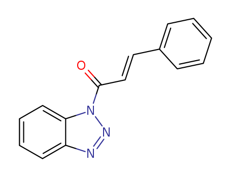 1-cinnamoyl-1H-1,2,3-benzotriazole