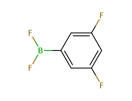 Molecular Structure of 263243-18-1 (Borane, (3,5-difluorophenyl)difluoro- (9CI))