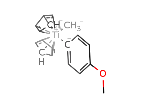 [(C<sub>5</sub>H<sub>5</sub>)2Ti(C<sub>6</sub>H<sub>4</sub>OCH<sub>3</sub>)(CH<sub>3</sub>)]