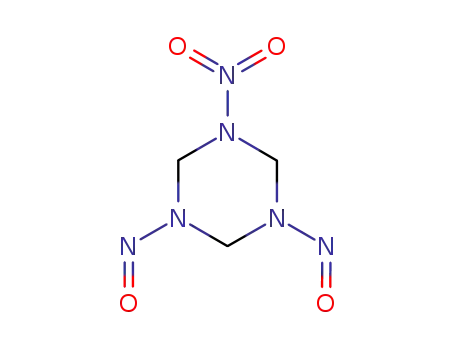 Molecular Structure of 80251-29-2 (1-nitro-3,5-dinitroso-1,3,5-triazinane)