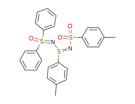 N-(N'-p-tolylsulfonyl)-p-toluenesulfinimidoylsulfoximine
