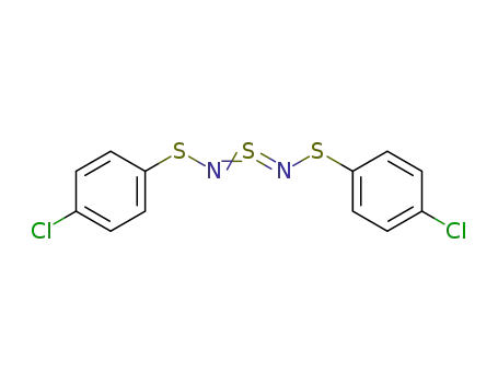 Molecular Structure of 38781-27-0 (Di(4-chlor-phenyl)-thio-dithiazylid)