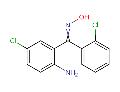 Methanone,(2-amino-5-chlorophenyl)(2-chlorophenyl)-, oxime