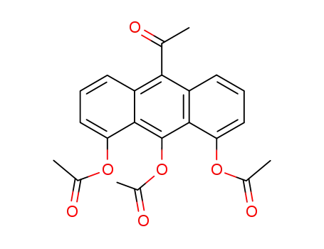10-acetyl-1,8,9-triacetoxy anthracene