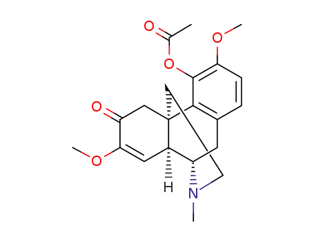 Molecular Structure of 22610-64-6 (4-acetyl-sinomenine)