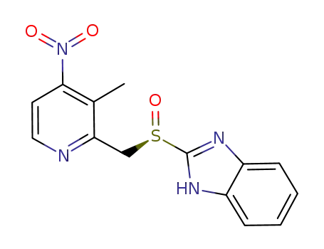 (R)-(+)-2-(3-methyl-4-nitropyridin-2-ylmethansulfinyl)-1H-benzimidazole