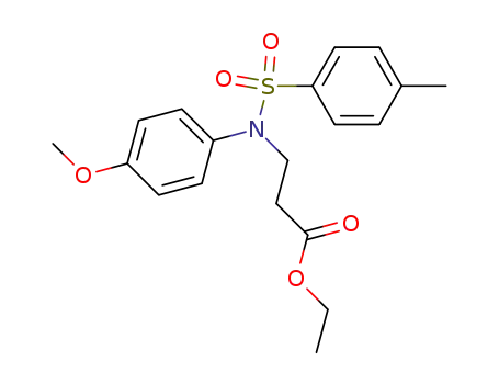 3-[(4-Methoxy-phenyl)-(toluene-4-sulfonyl)-amino]-propionic acid ethyl ester
