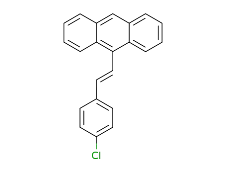 trans-1-(4-chlorophenyl)-2-(9-anthryl)ethene