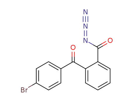 Molecular Structure of 1264292-44-5 (2-(4-bromobenzoyl)benzoyl azide)