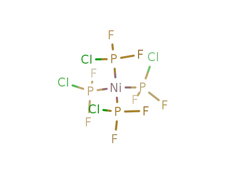 Molecular Structure of 15024-22-3 (Ni(PF<sub>2</sub>Cl)4)