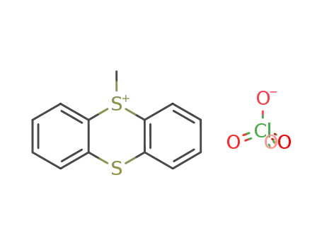 Molecular Structure of 65886-47-7 (5-Methylthianthreniumyl perchlorate)